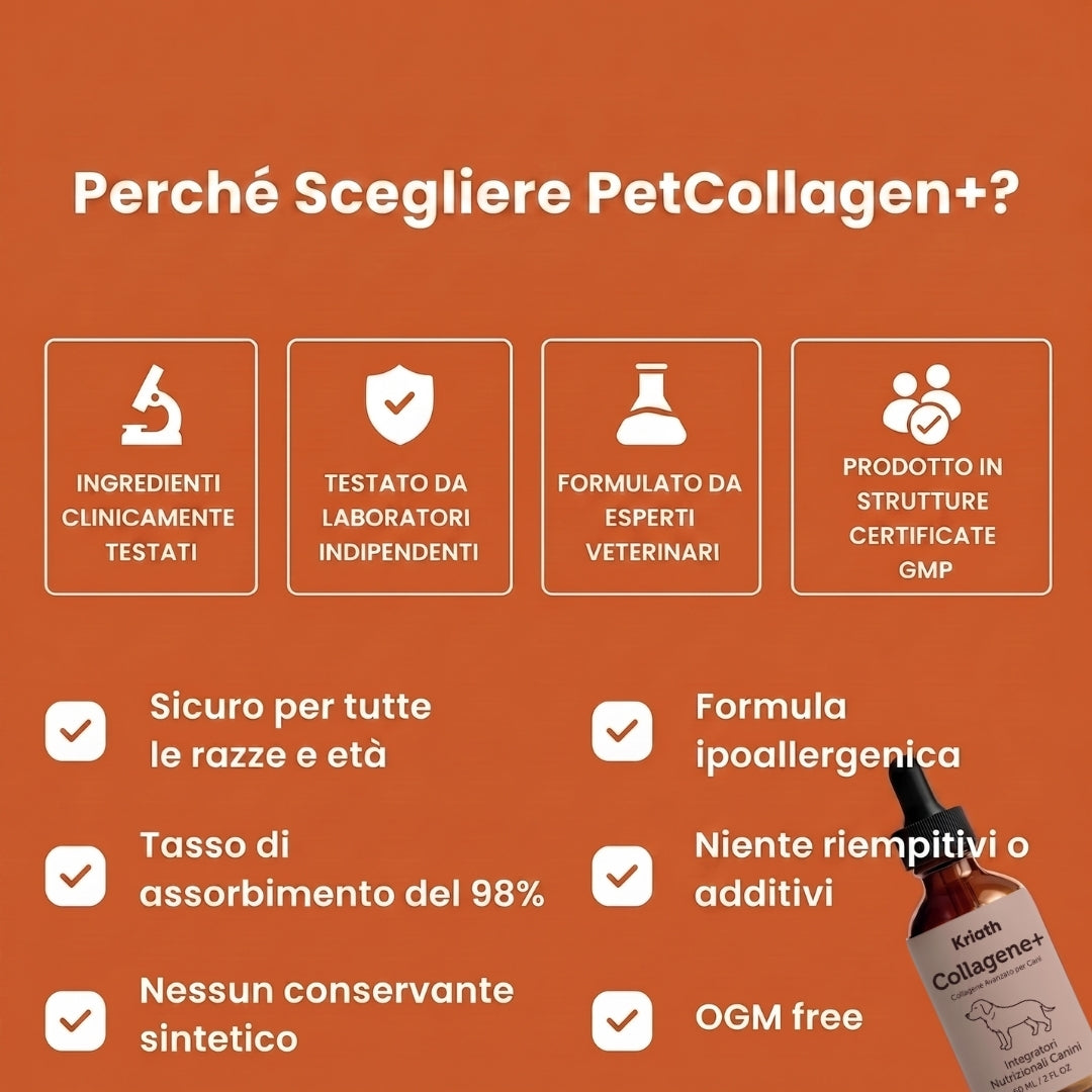 PetCollagen+® Il tuo Cane, al Meglio